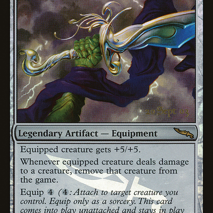 Sword of Kaldra [Mirrodin Promos] Prerelease Foil
