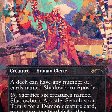 Shadowborn Apostle (Borderless) [Secret Lair Drop] Foil