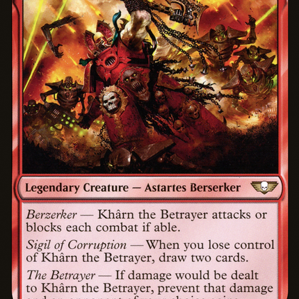 Khârn the Betrayer [Warhammer 40,000 Commander]