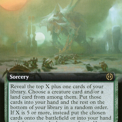 Green Sun's Twilight (Extended Art) [Phyrexia: All Will Be One]