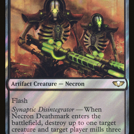 Necron Deathmark [Warhammer 40,000 Commander] Surge Foil