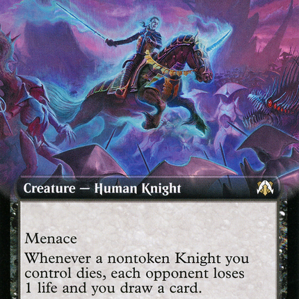 Locthwain Lancer (Extended Art) [March of the Machine Commander] Foil