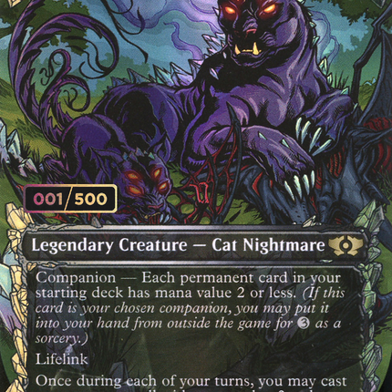 Lurrus of the Dream-Den (Showcase) (Borderless) [Multiverse Legends] Serialized Foil