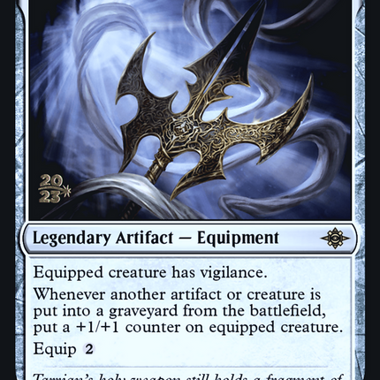 Tarrian's Soulcleaver [The Lost Caverns of Ixalan Promos] Prerelease Foil