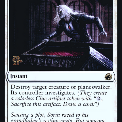 Fateful Absence [Innistrad: Midnight Hunt Promos] Prerelease Foil