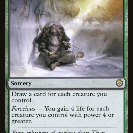 Shamanic Revelation [Starter Commander Decks]