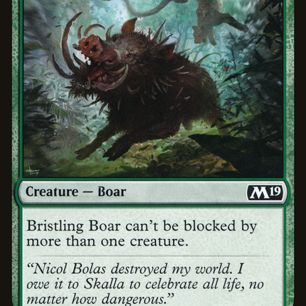 Bristling Boar [The List]