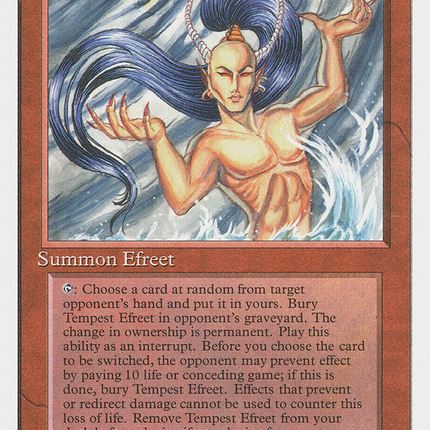 Tempest Efreet [Fourth Edition]