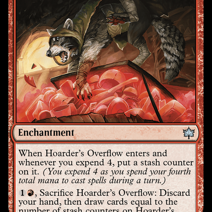 Hoarder's Overflow [Bloomburrow] Foil