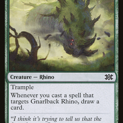 Gnarlback Rhino [Double Masters 2022]