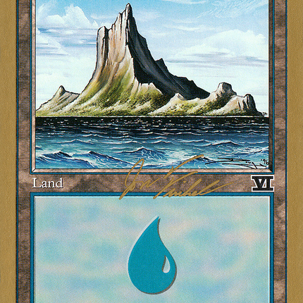 Island (JF335) [World Championship Decks 2000]