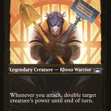 Mr. Orfeo, the Boulder (Showcase) [Streets of New Capenna] Gilded Foil
