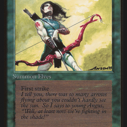 Elvish Archers [Limited Edition Beta]