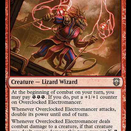 Overclocked Electromancer [Modern Horizons 3 Commander]