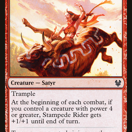 Stampede Rider [Theros Beyond Death]