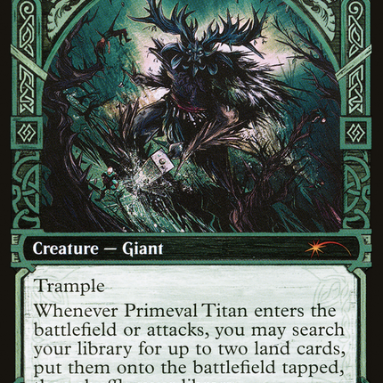 Primeval Titan (Showcase) [Secret Lair Drop]