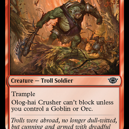 Olog-hai Crusher [The Lord of the Rings: Tales of Middle-earth]