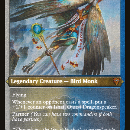 Ishai, Ojutai Dragonspeaker [Commander Legends] Etched Foil