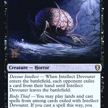 Intellect Devourer [Battle for Baldur's Gate Promos] Prerelease Foil