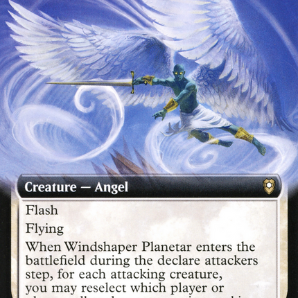 Windshaper Planetar (Extended Art) [Commander Legends: Battle for Baldur's Gate]