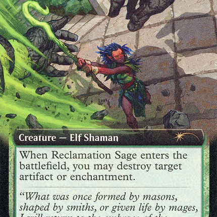 Reclamation Sage (Extended Art) [Secret Lair Drop] Foil