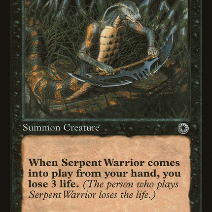 Serpent Warrior [Portal]
