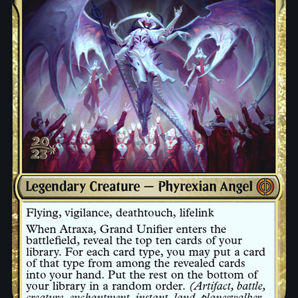 Atraxa, Grand Unifier [Phyrexia: All Will Be One Promos] Prerelease Foil