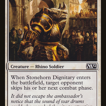 Stonehorn Dignitary [Magic 2012]
