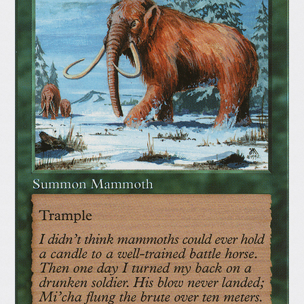 War Mammoth [Fifth Edition]
