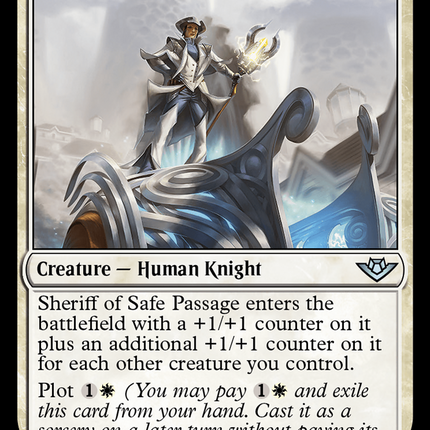 Sheriff of Safe Passage [Outlaws of Thunder Junction] Foil