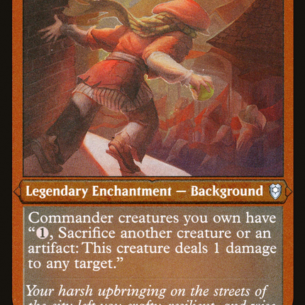 Street Urchin [Commander Legends: Battle for Baldur's Gate] Etched Foil