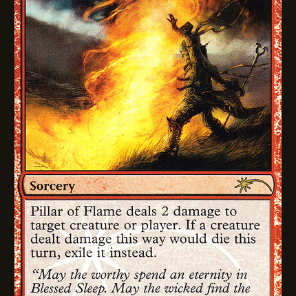 Pillar of Flame [Friday Night Magic 2012] Foil