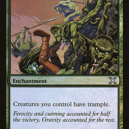Primal Rage [Tenth Edition] Foil