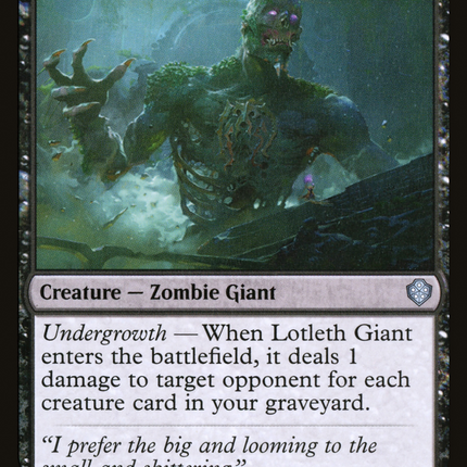 Lotleth Giant [Starter Commander Decks]