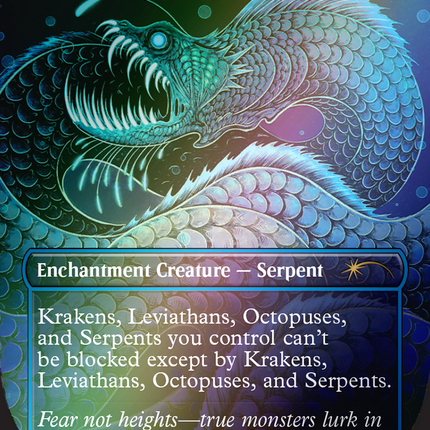 Serpent of Yawning Depths [Secret Lair Drop] Foil