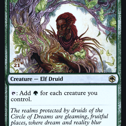 Circle of Dreams Druid [Adventures in the Forgotten Realms Promos] Prerelease Foil