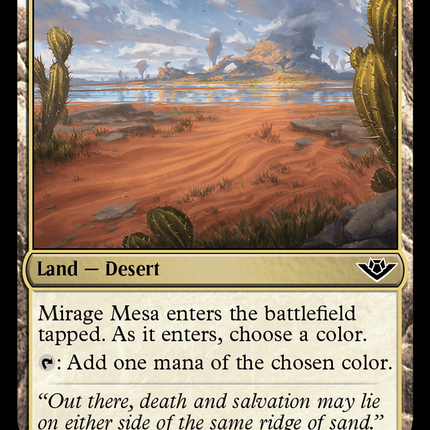 Mirage Mesa [Outlaws of Thunder Junction] Foil