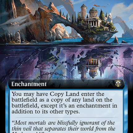 Copy Land (Extended Art) [Modern Horizons 3 Commander] Foil