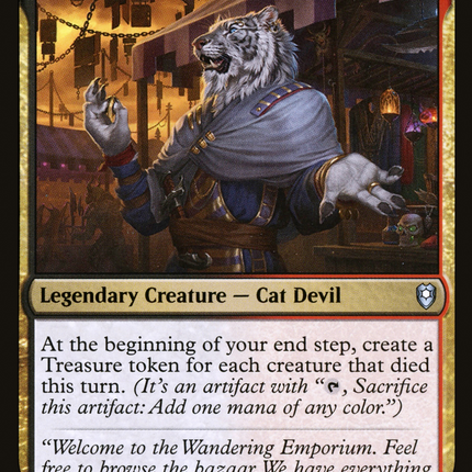 Mahadi, Emporium Master [Commander Legends: Battle for Baldur's Gate]