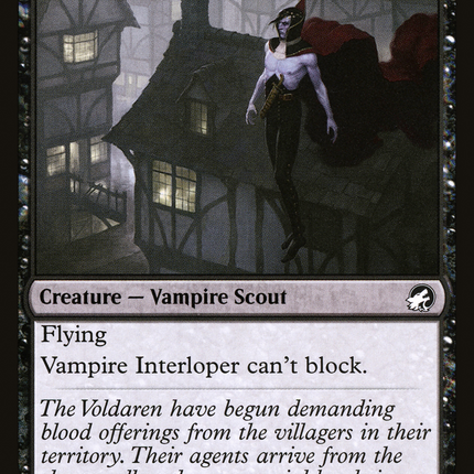 Vampire Interloper [Innistrad: Midnight Hunt]