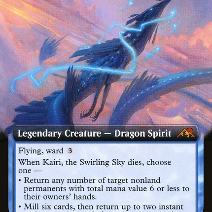 Kairi, the Swirling Sky (Extended Art) [Kamigawa: Neon Dynasty]