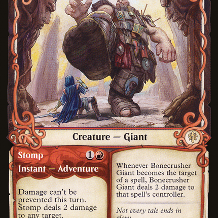 Bonecrusher Giant // Stomp (Showcase) [The List]