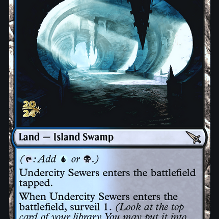 Undercity Sewers [Murders at Karlov Manor Promos] Prerelease Foil