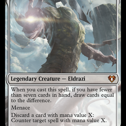 Kozilek, the Great Distortion [Commander Masters]