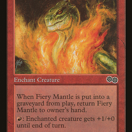 Fiery Mantle [Urza's Saga]