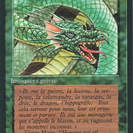 Craw Wurm - Guivre vorace  [Foreign Black Border]