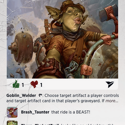Goblin Welder (Borderless) [Secret Lair Drop]