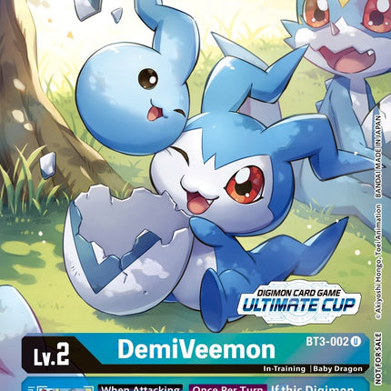 DemiVeemon [BT3-002] (April Ultimate Cup 2022) [Release Special Booster Promos]