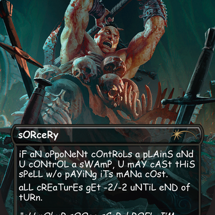 Massacre (Borderless) [Secret Lair Drop]