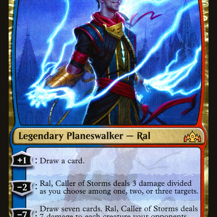 Ral, Caller of Storms [Guilds of Ravnica] Foil